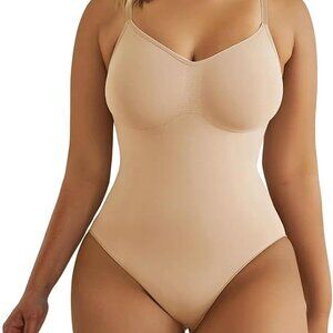 Women's Shapewear Bodysuit Tummy Control Body Shaper Seamless Sculpting Snatched